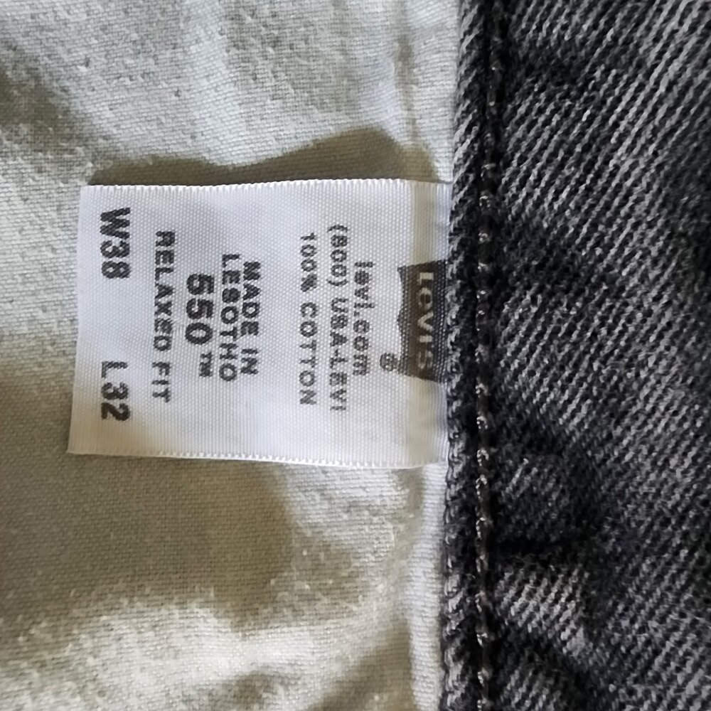 Levi's Men's 550 Relaxed Fit Jeans 38 x 32 - Picture 6 of 6